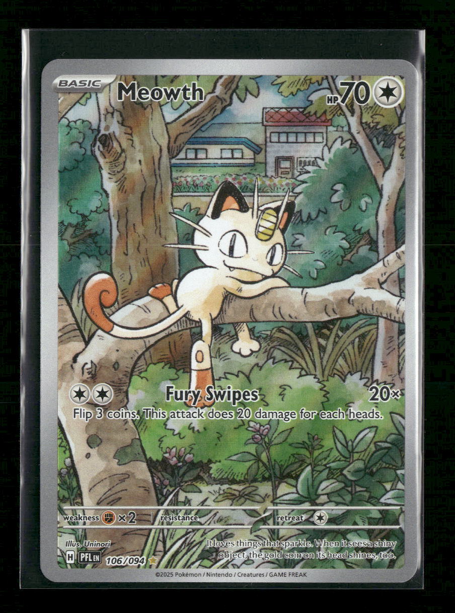 ME02: Phantasmal Flames Meowth #106/094