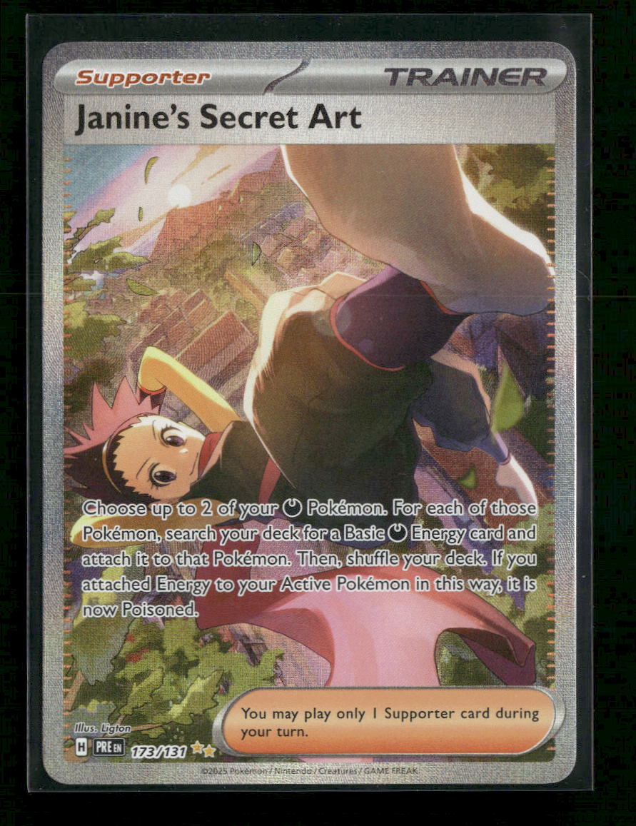 SV: Prismatic Evolutions Janine's Secret Art #173/131