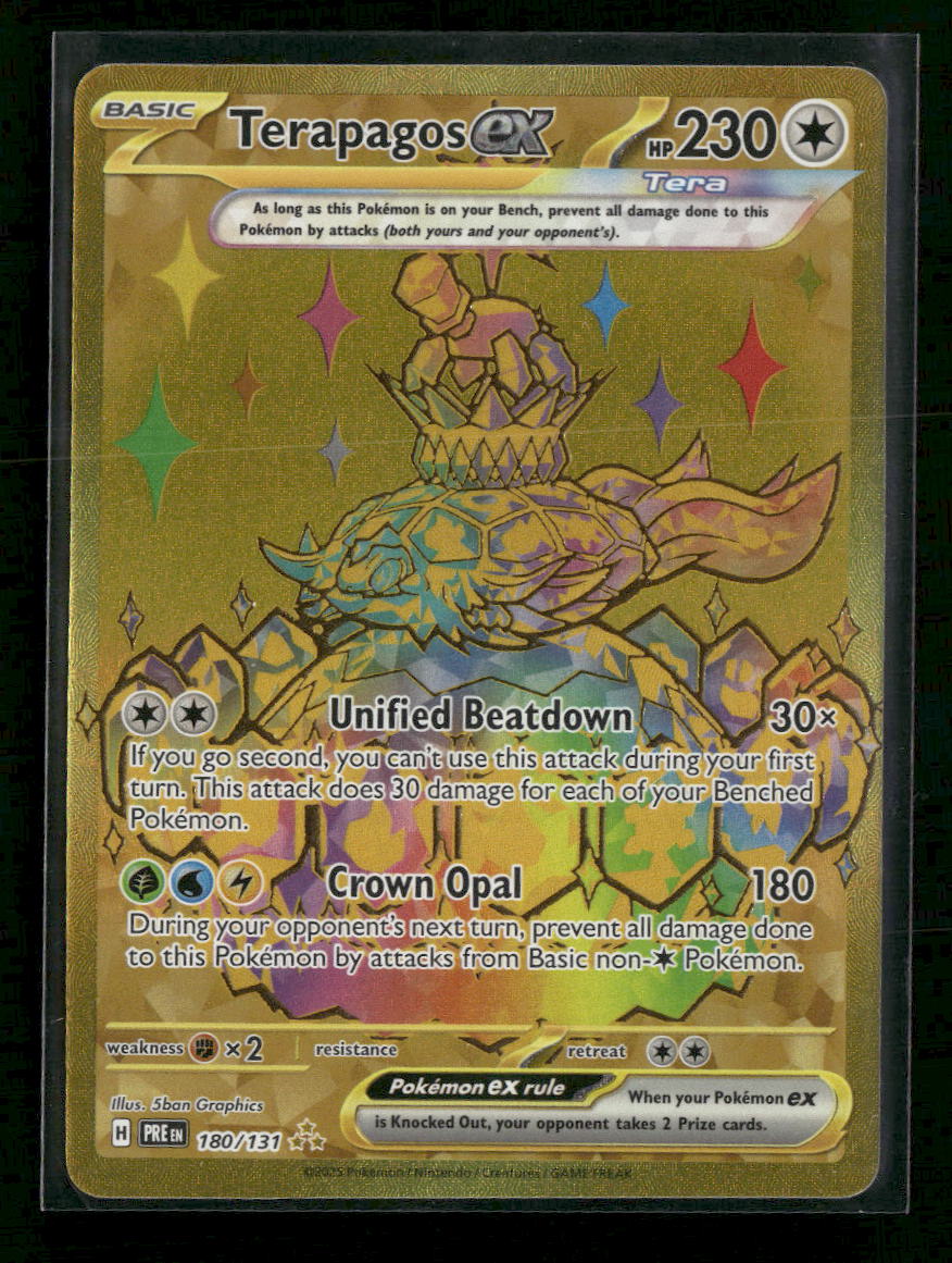 SV: Prismatic Evolutions Terapagos ex #180/131