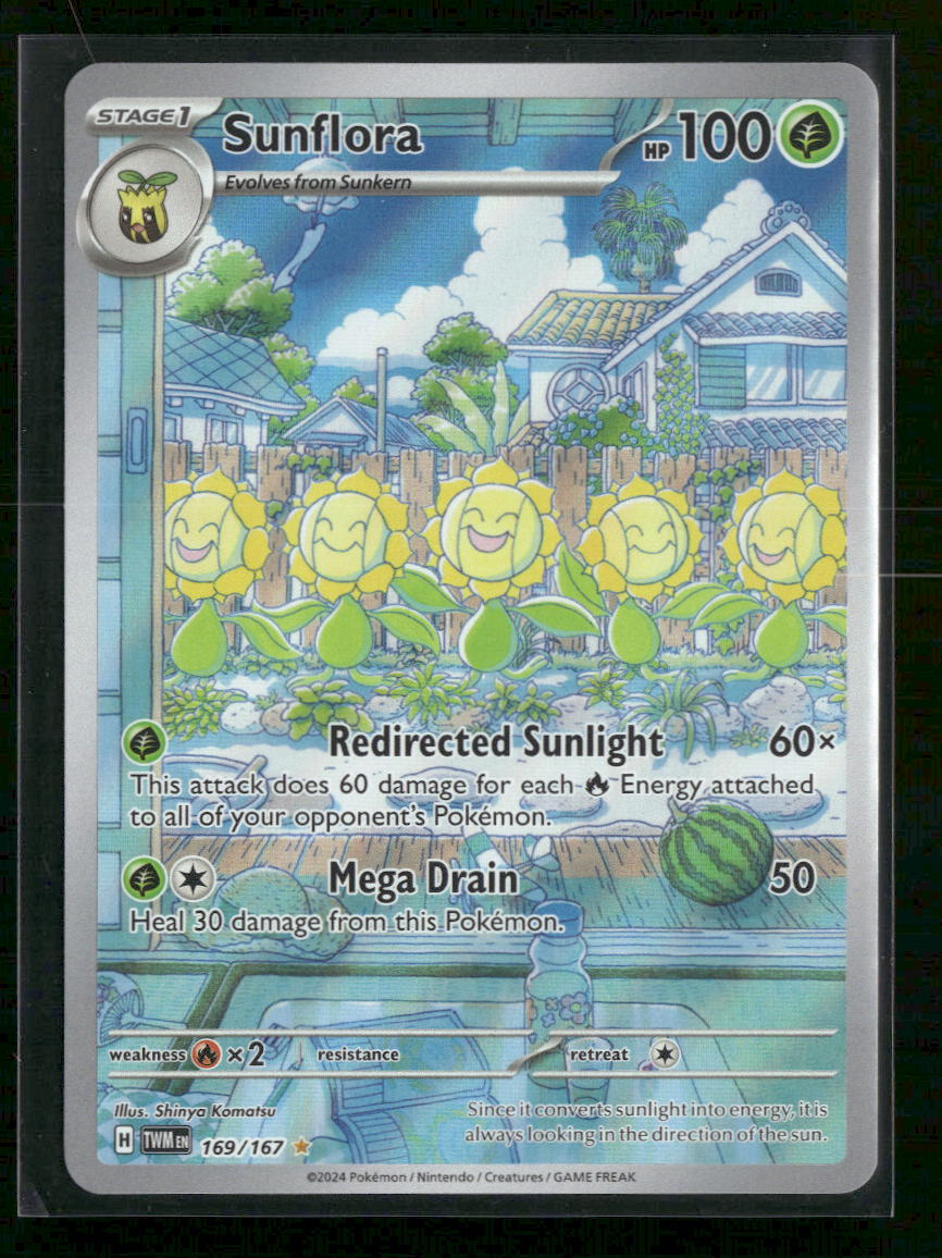 SV06: Twilight Masquerade Sunflora #169/167