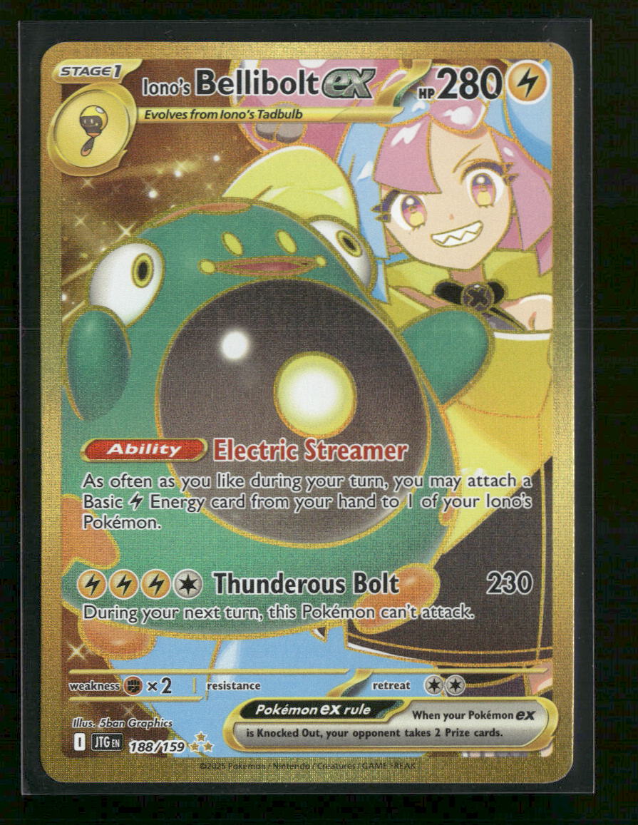 SV09: Journey Together Iono's Bellibolt ex #188/159