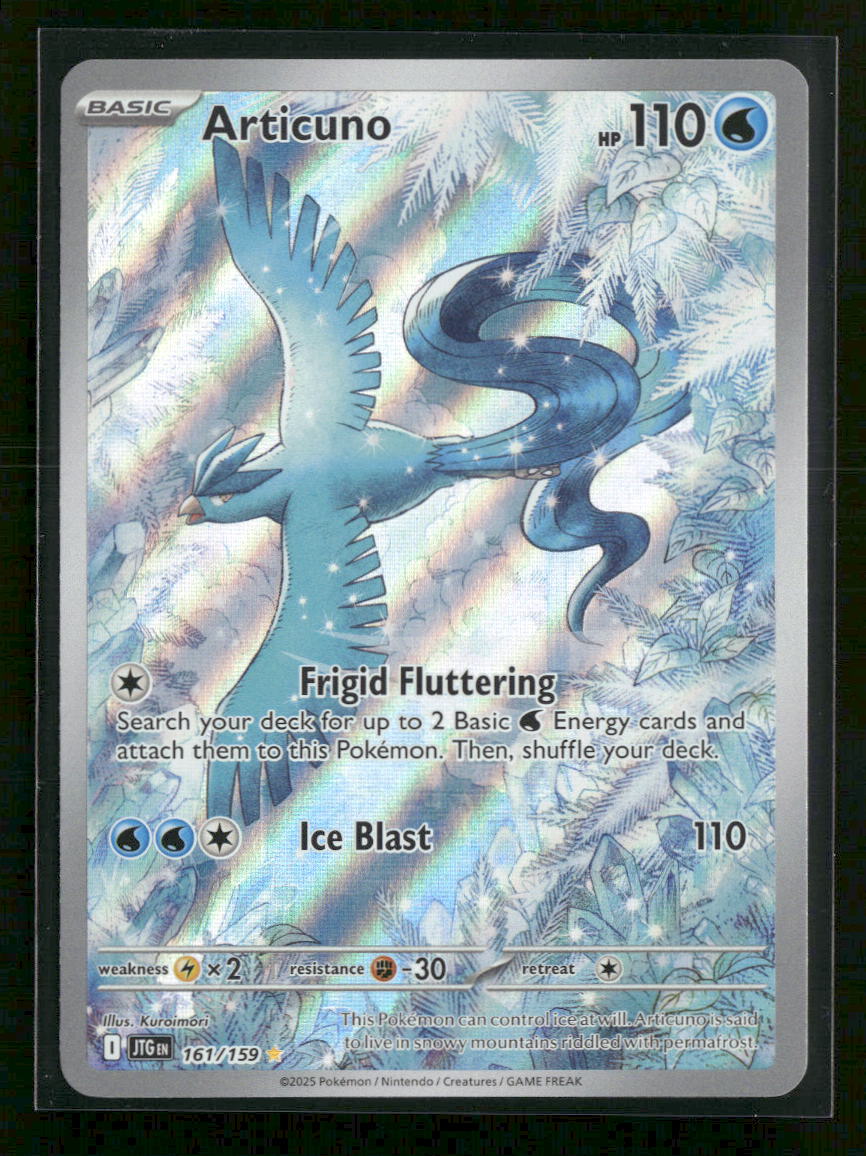 SV09: Journey Together Articuno #161/159