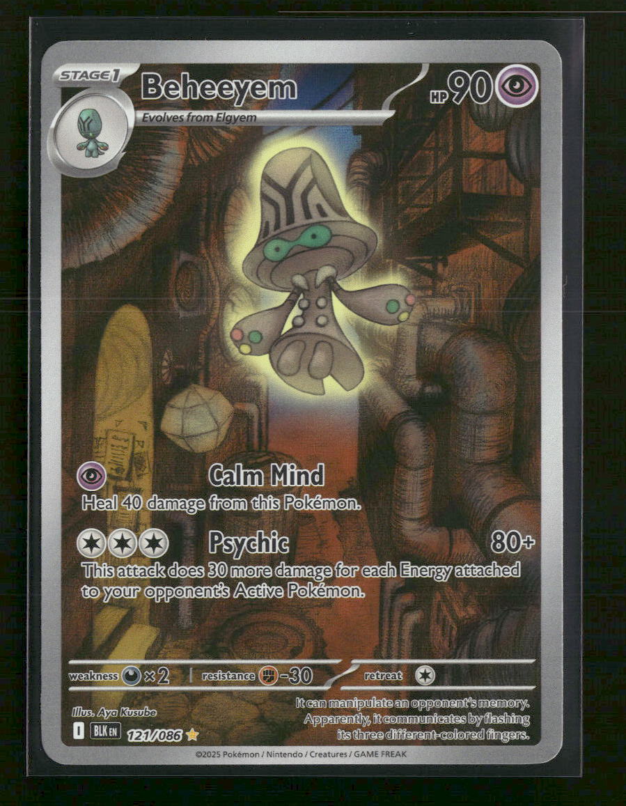 SV: Black Bolt Beheeyem #121/086
