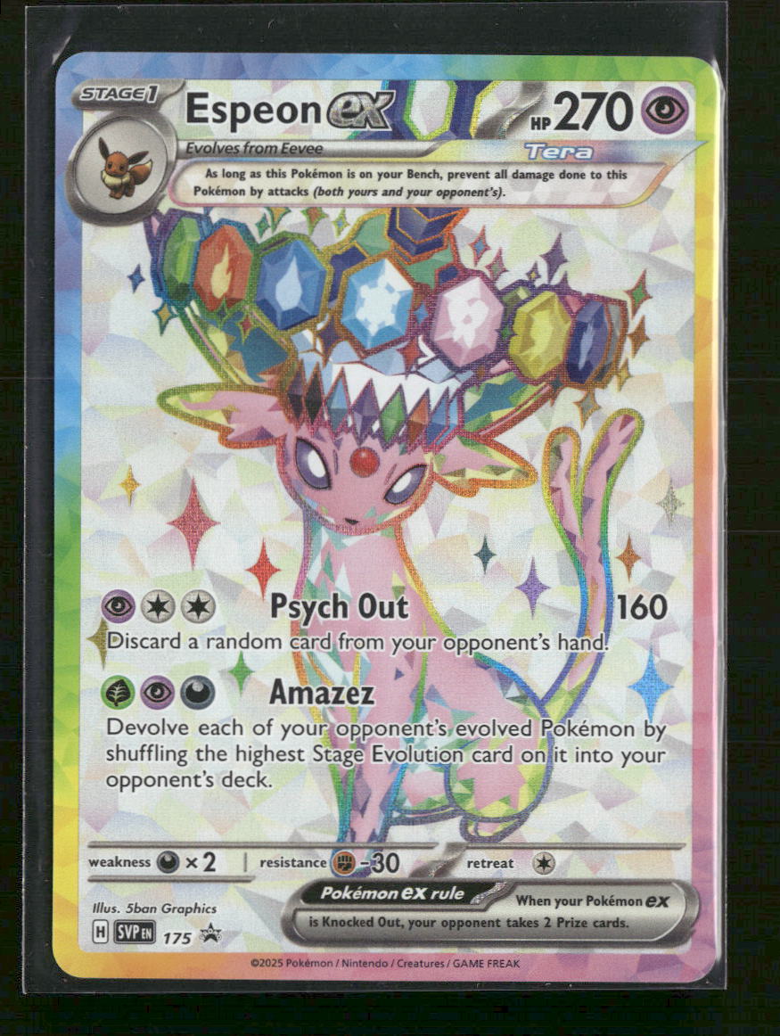 SV: Scarlet & Violet Promo Cards Espeon ex #SVP 175