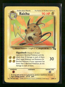 Fossil Raichu (29) Unlimited #29/62