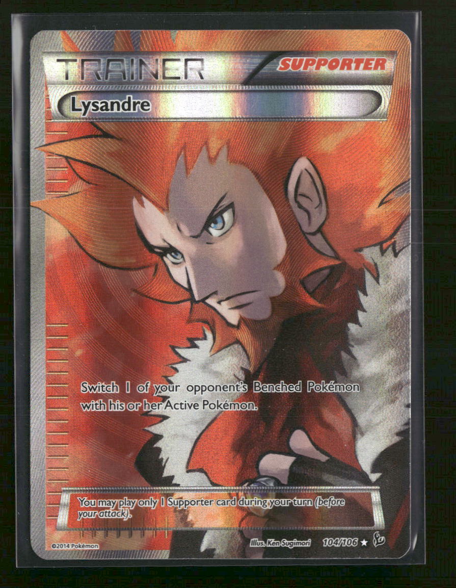 XY - Flashfire Lysandre (104 Full Art) #104/106