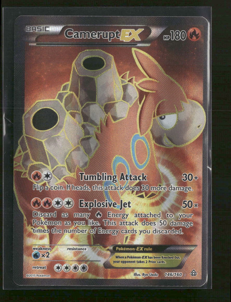 XY - Primal Clash Camerupt EX (146 Full Art) #146/160