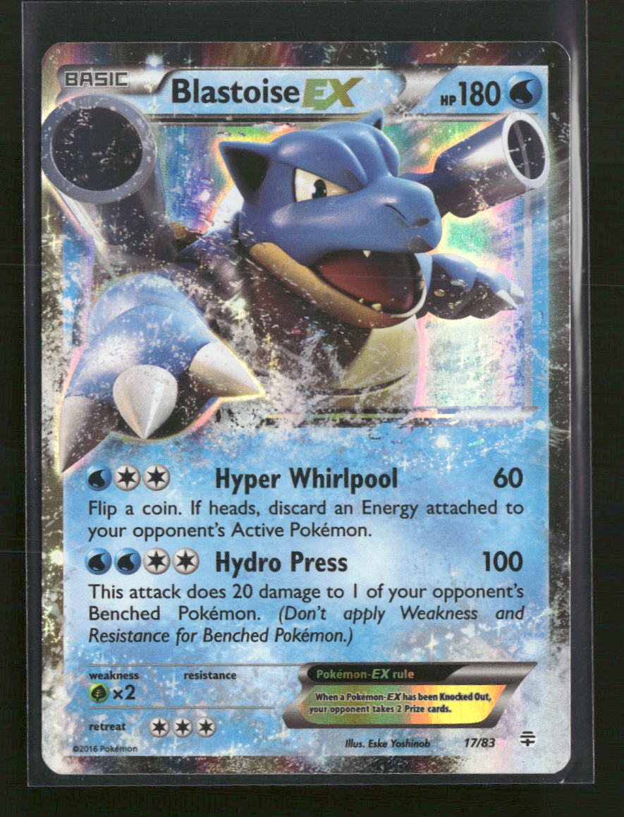 Generations Blastoise EX #17/83