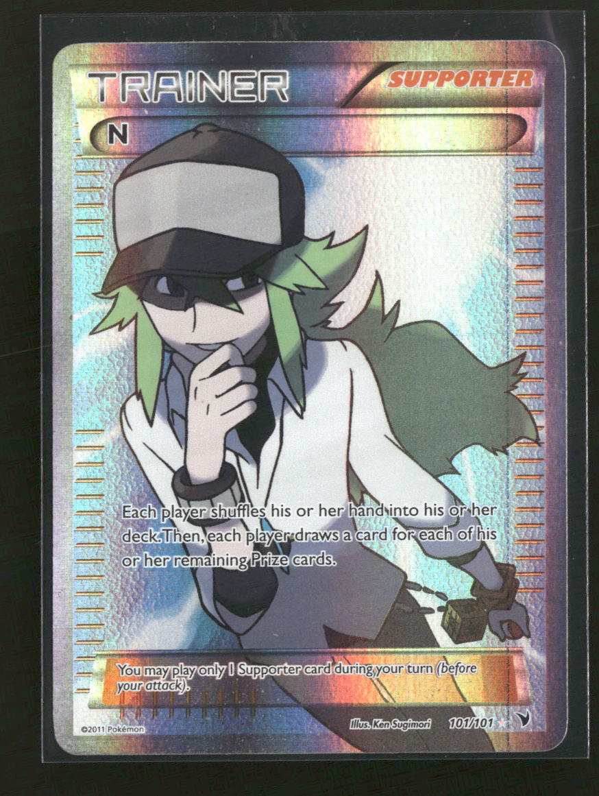 Noble Victories N (Supporter) (Full Art) #101/101 *Damaged*