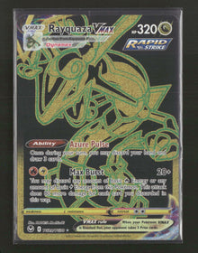 SWSH12: Silver Tempest Trainer Gallery Rayquaza VMAX (Secret) #TG29/TG30