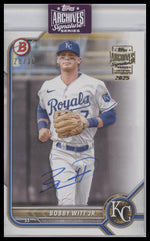 2024 Topps Archives Signature Series Bobby Witt Jr. 28/36 Auto #BP-146