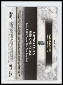 2025 Topps Tier One Autographed Relics Cal Raleigh 080/149 Auto #AT1R-CR