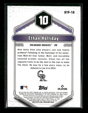 2026 Bowman Scouts' Top 100 Mini-Diamond Refractors Ethan Holliday #/150 #BTP-10