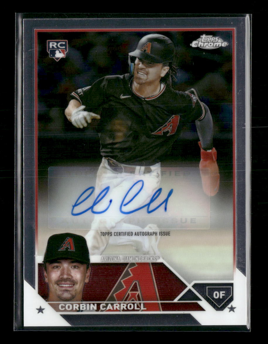 2023 Topps Chrome Update Autographs Corbin Carroll Auto #AC-CCA