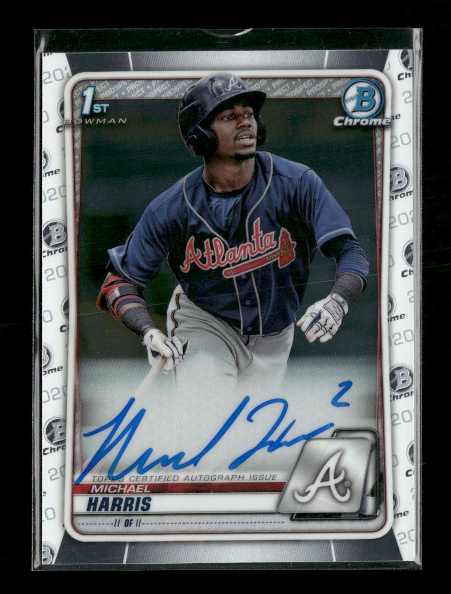 2020 Bowman Chrome Prospect Autographs Michael Harris Auto #CPA-MH