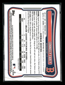 2026 Bowman Mojo Connelly Early Rookie #45