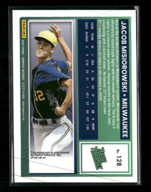 2025 Donruss Rated Prospects Optic Signatures Jacob Misiorowski Auto #128