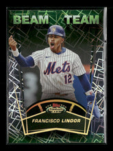 2025 Stadium Club Beam Team Francisco Lindor #BT-20