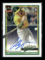 2026 Topps Baseball 35th Anniversary Colby Thomas Auto #91A-COL
