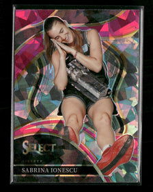 2024 Panini Select WNBA Prizms Pink Ice Sabrina Ionescu #248