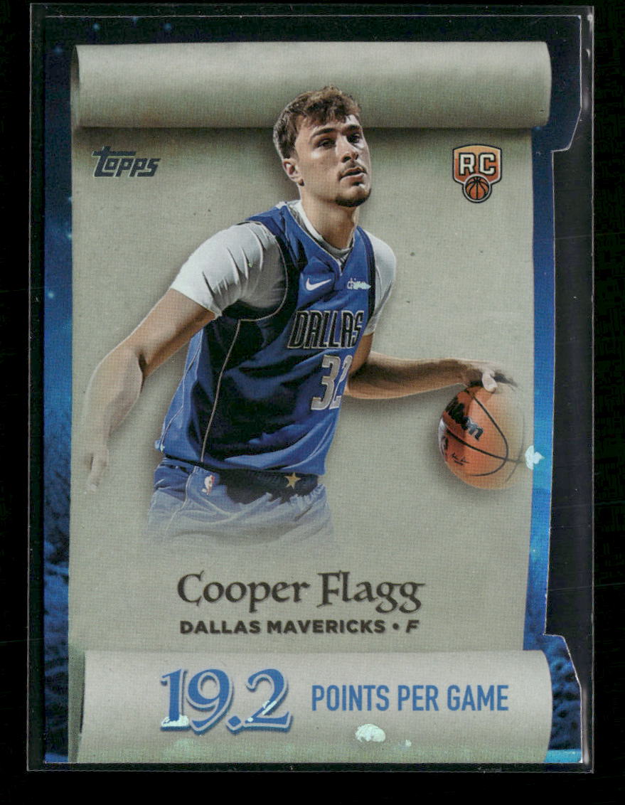2025-26 Topps Holiday Making The Nice List Cooper Flagg #ML-1