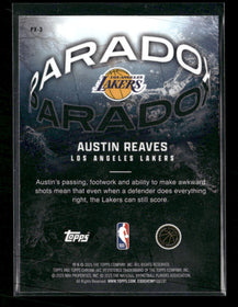 2025-26 Topps Chrome Paradox Austin Reaves #PX-3