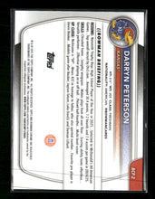 2025-26 Bowman Chrome Prospects Reptilian Refractor Darryn Peterson #BCP-2