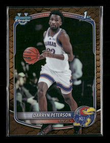2025-26 Bowman Chrome Prospects Reptilian Refractor Darryn Peterson #BCP-2