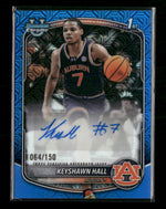 2025-26 Bowman Chrome Prospect Blue Refractor Keyshawn Hall #/150 Auto #CPA-KH