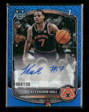 2025-26 Bowman Chrome Prospect Blue Refractor Keyshawn Hall #/150 Auto #CPA-KH