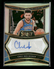 2024-25 Panini Select Signatures Chet Holmgren #/125 Auto #SIG-HOL