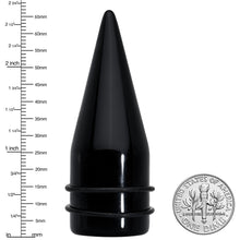 24mm Black Acrylic Straight Taper Set