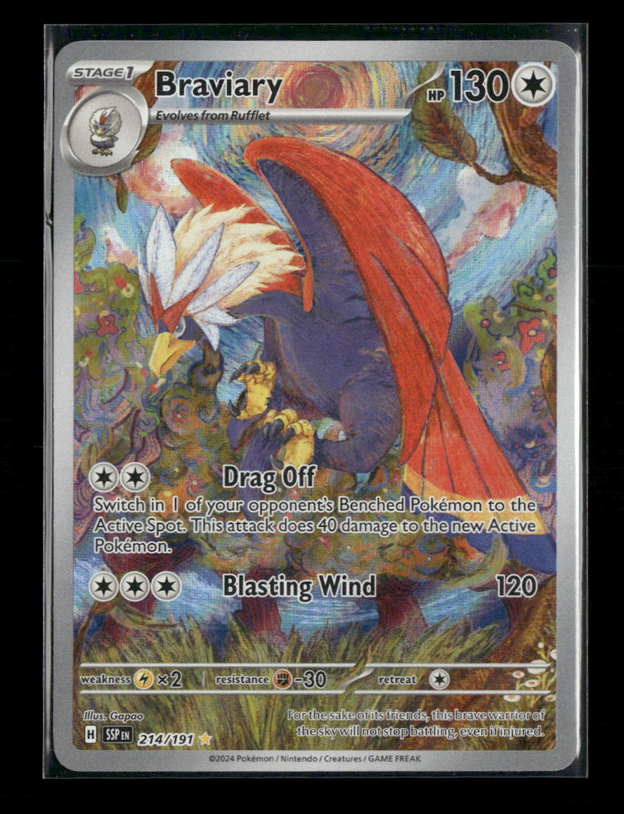 SV08: Surging Sparks Braviary #214/191