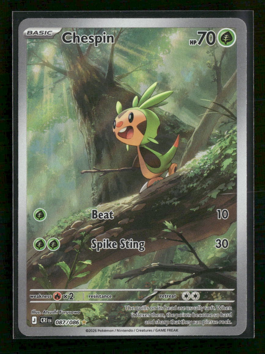 ME04: Chaos Rising Chespin #087/086