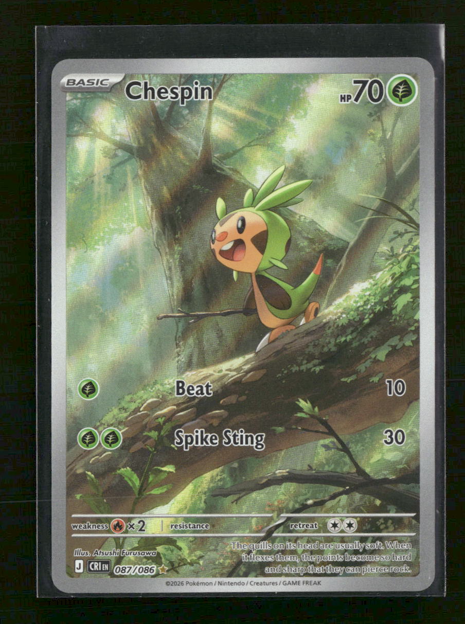 ME04: Chaos Rising Chespin #087/086