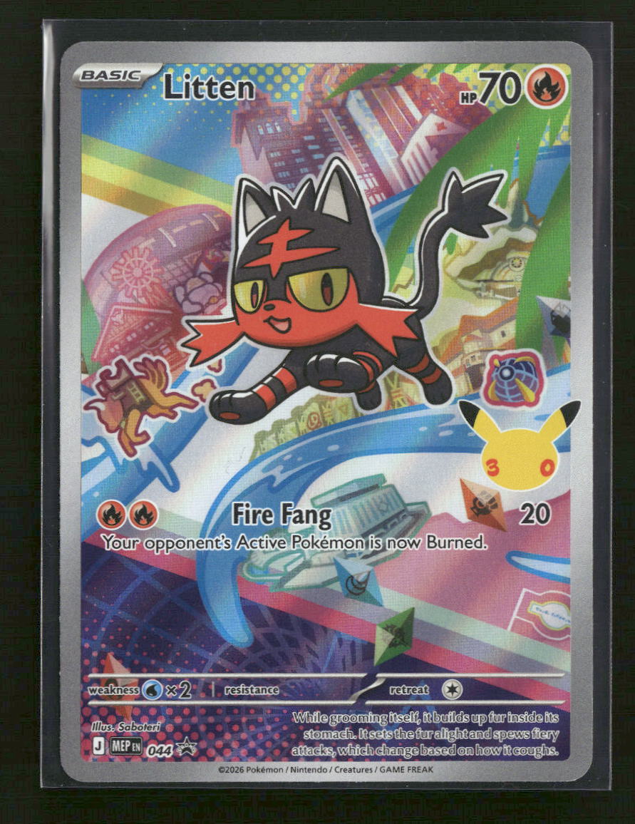 ME: Mega Evolution Promo Litten #044