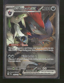 SV09: Journey Together N's Zoroark ex #185/159