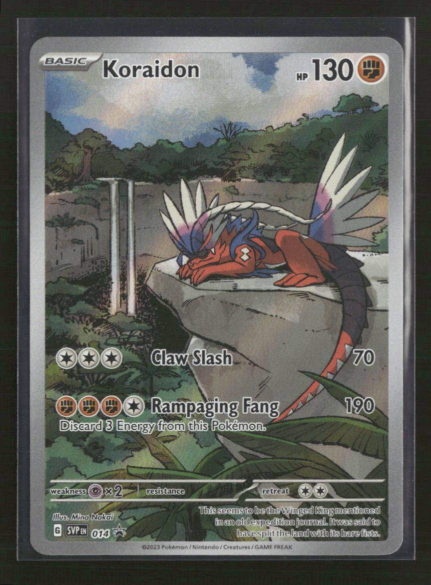 SV: Scarlet & Violet Promo Cards Koraidon #014
