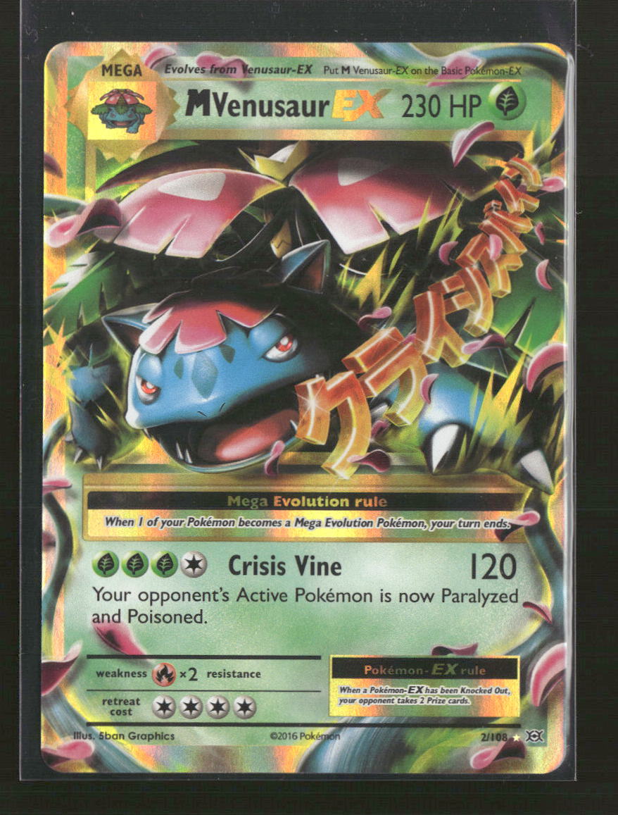 XY - Evolutions M Venusaur EX #2/108