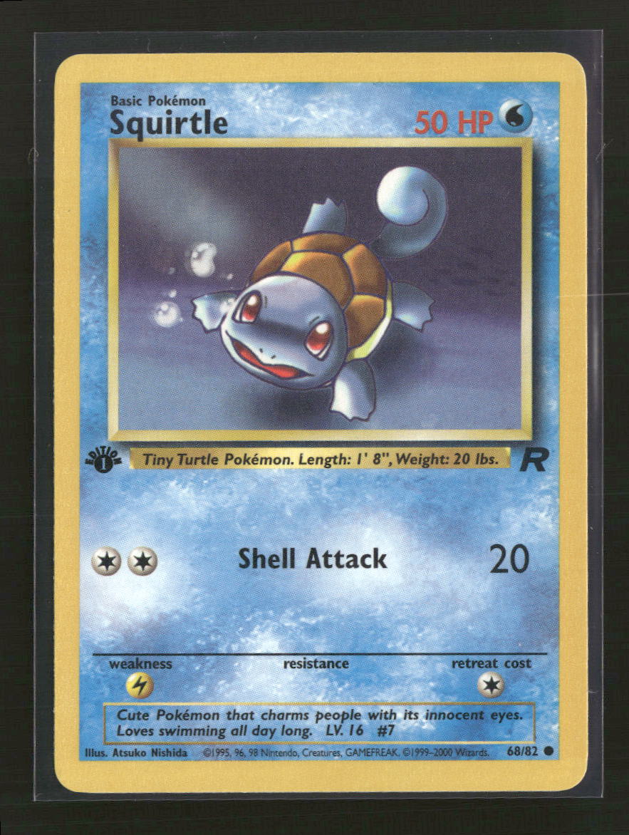 Team Rocket Squirtle #68/82
