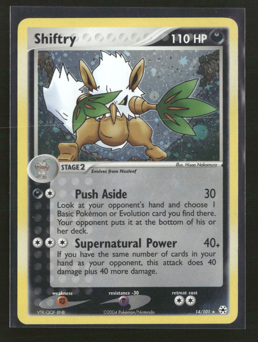 Hidden Legends Shiftry #14/101