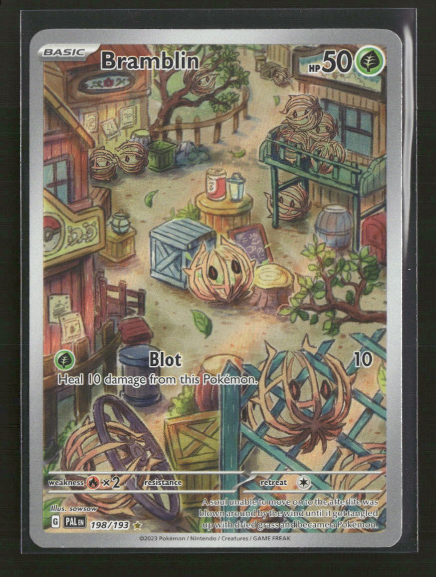 SV02: Paldea Evolved Bramblin #198/193 Damaged