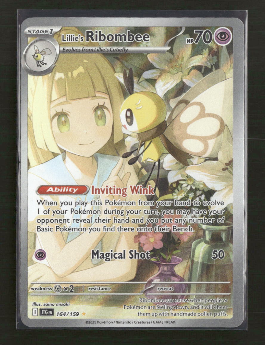 SV09: Journey Together Lillie's Ribombee #164/159