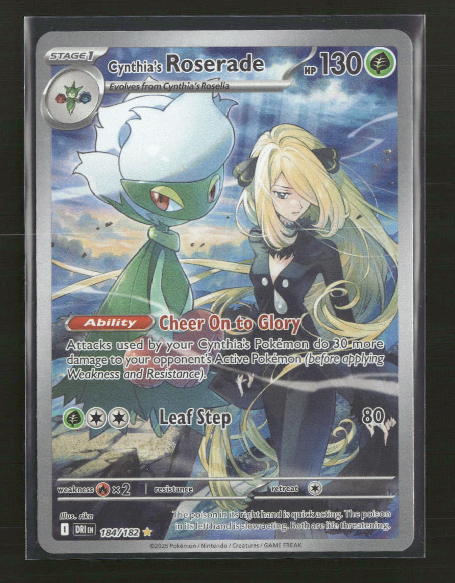 SV10: Destined Rivals Cynthia's Roserade #184/182