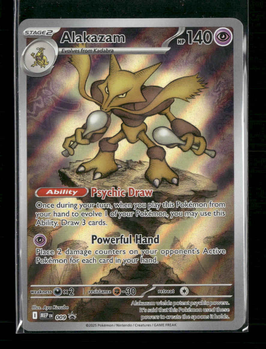 ME: Mega Evolution Promo Alakazam #009