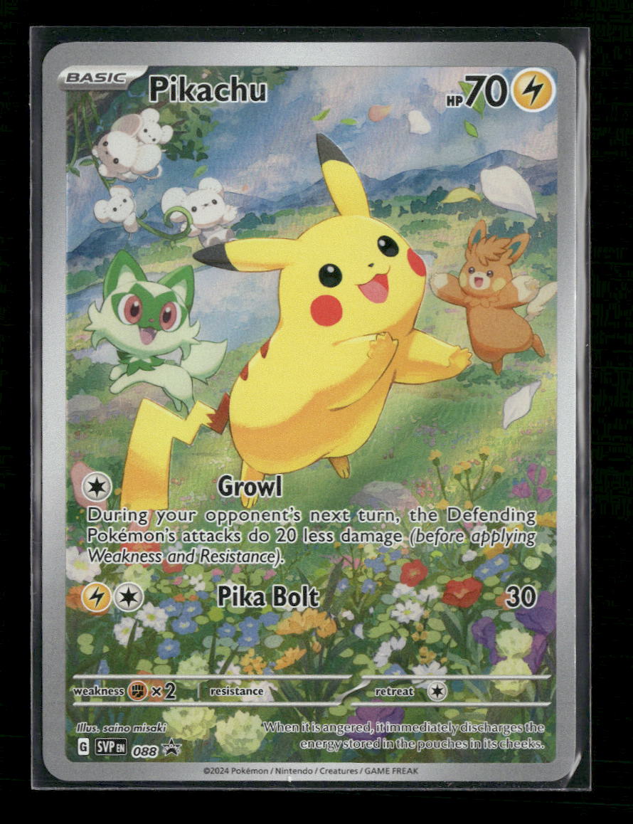 SV: Scarlet & Violet Promo Cards Pikachu #088