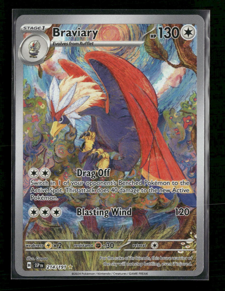 SV08: Surging Sparks Braviary #214/191
