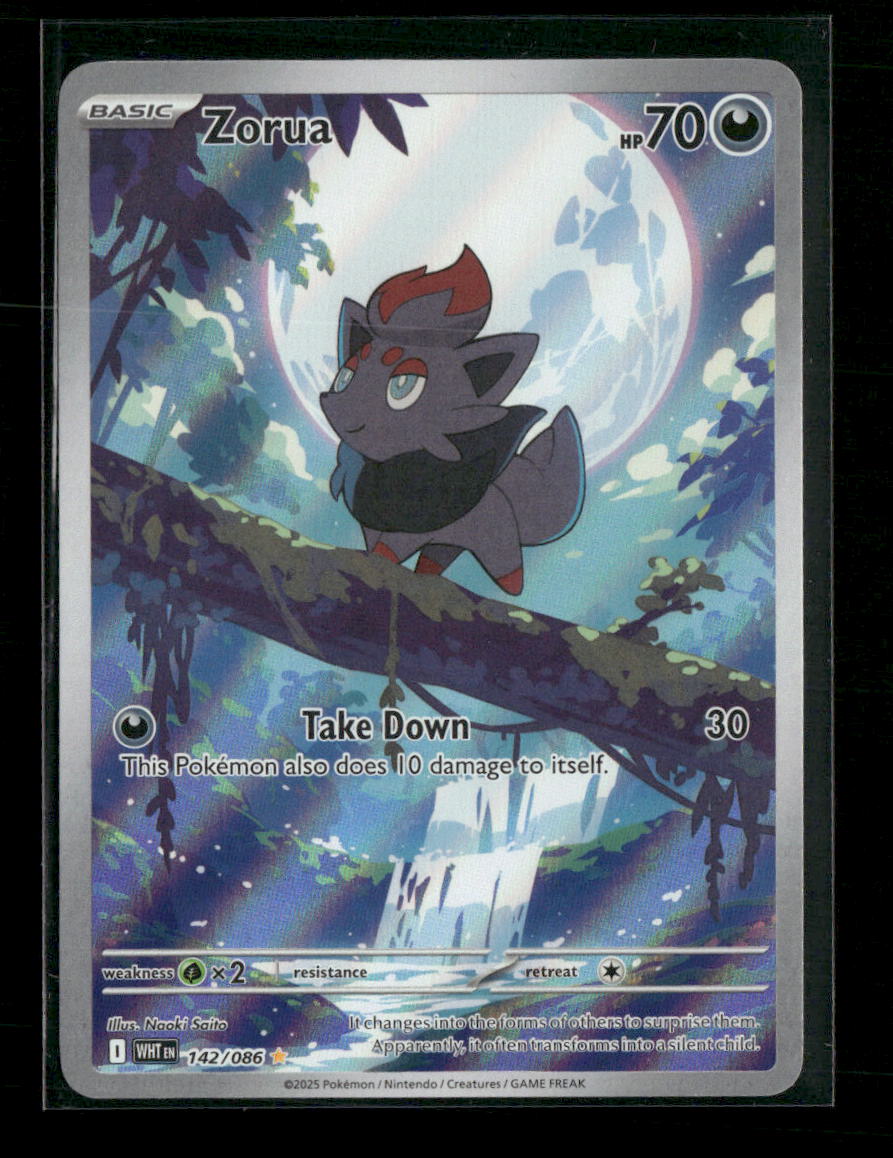 SV: White Flare Zorua #142/086
