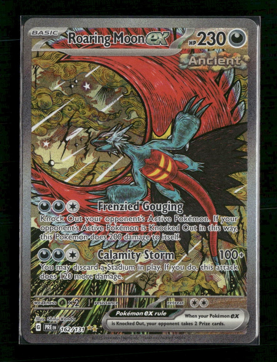 SV: Prismatic Evolutions Roaring Moon ex #162/131
