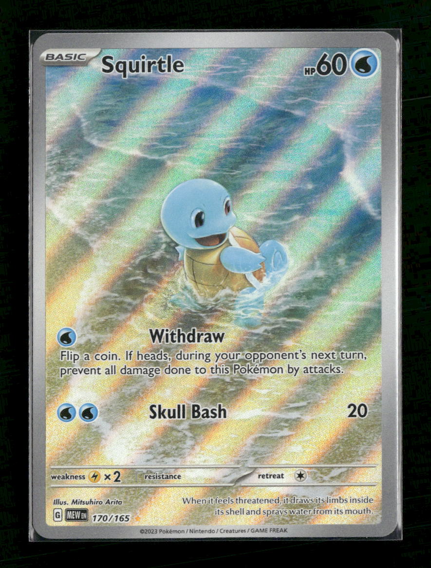 SV: Scarlet & Violet 151 Squirtle #170/165